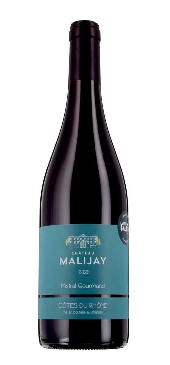 Château Malijay - Mistral Gourmand - AOP Côtes-du-Rhône - Rouge - 2020