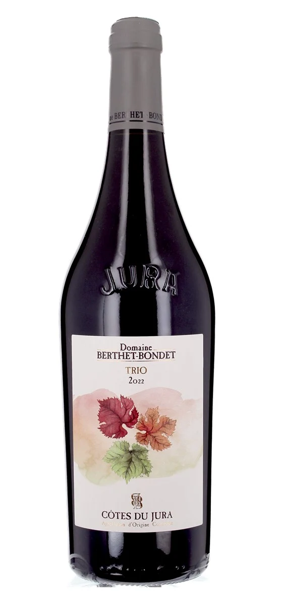 Domaine Berthet Bondet - Trio - AOP Côtes-du-Jura - Rouge - 2022