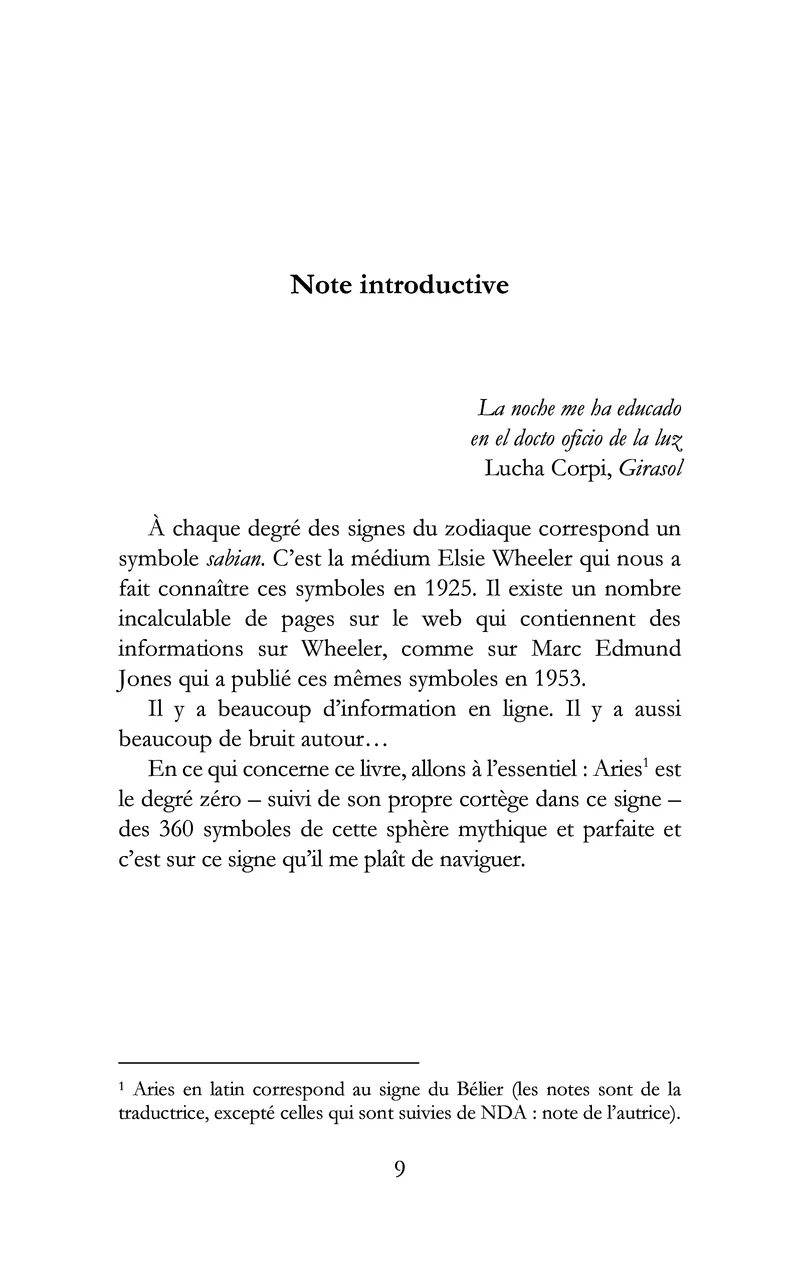 Aries Point ou Le voyage de Pléioné