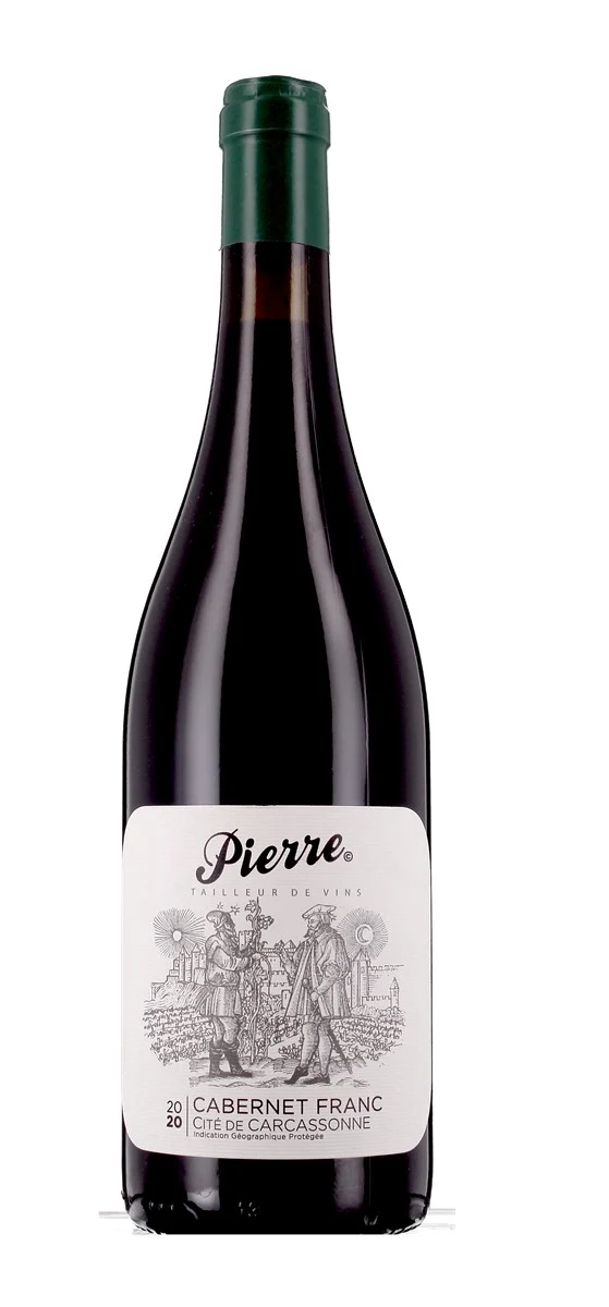 Pierre Tailleur de Vin - Cabernet Franc - IGP Cité de Carcassonne - Rouge - 2020