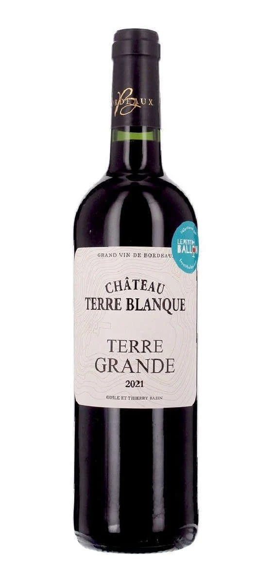 Château Terre Blanque - Terre Grande - AOP Blaye-Côtes-de-Bordeaux - Rouge - 2021