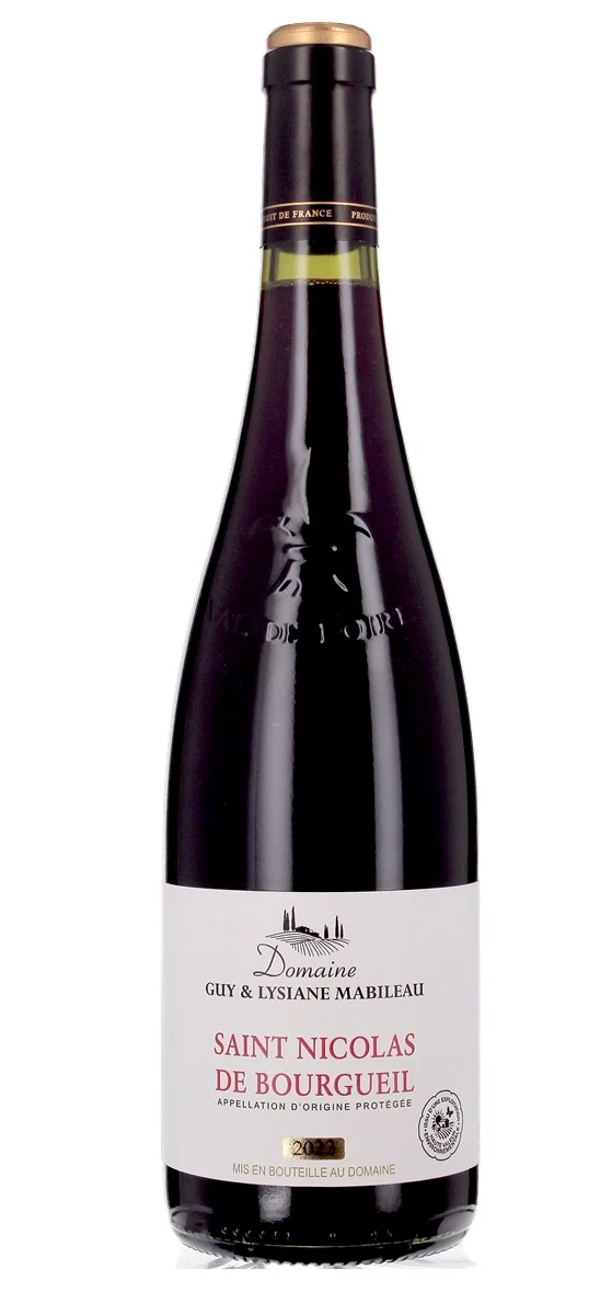 Domaine Guy et Lysiane Mabileau - Domaine Guy et Lysiane Mabileau - AOP Saint-Nicolas-de-Bourgueil - Rouge - 2023