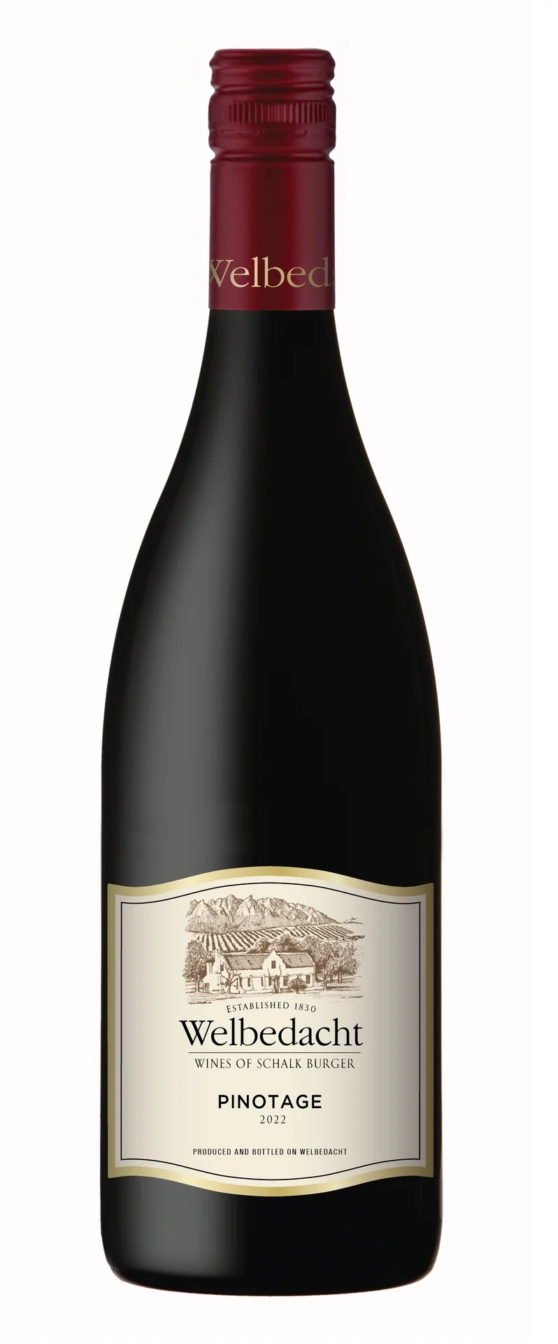 Welbedacht - Pinotage - Wellington - Rouge - 2022