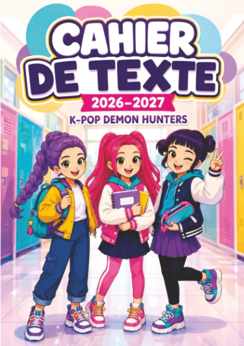 Cahier de Texte 2026-2027 K Pop