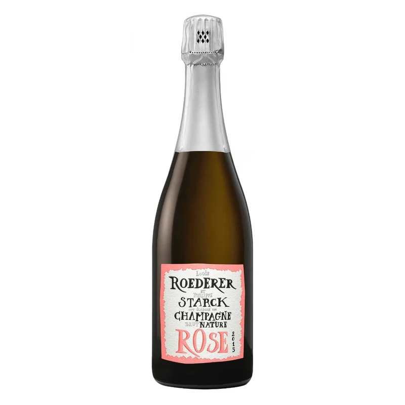 Champagne Louis Roederer - Brut Nature Starck Rosé - AOP Champagne - Rosé - 2015