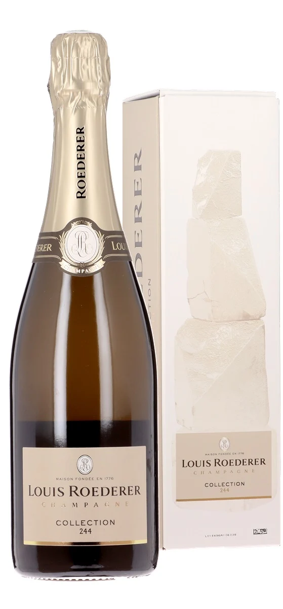 Champagne Louis Roederer - Collection 244 & étui - AOP Champagne - Blanc