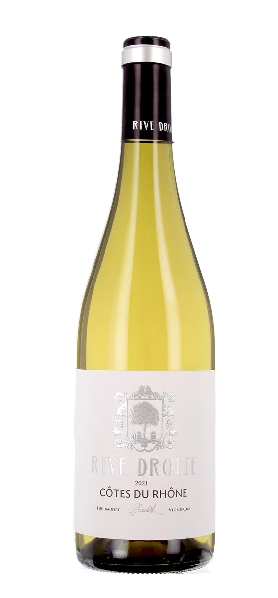 Luc Baudet - Rive Droite blanc - AOP Côtes-du-Rhône - Blanc - 2021