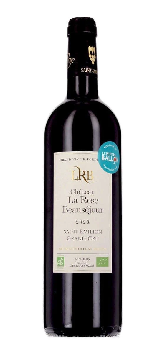 Château La Rose Beauséjour - Saint-Emilion Grand Cru - AOP Saint-Émilion Grand Cru - Rouge - 2020