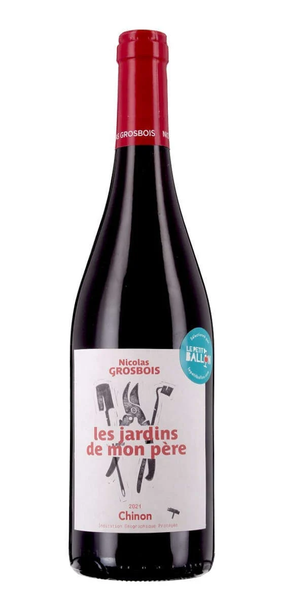 Nicolas Grosbois - Les Jardins de Mon Père - AOP Chinon - Rouge - 2021