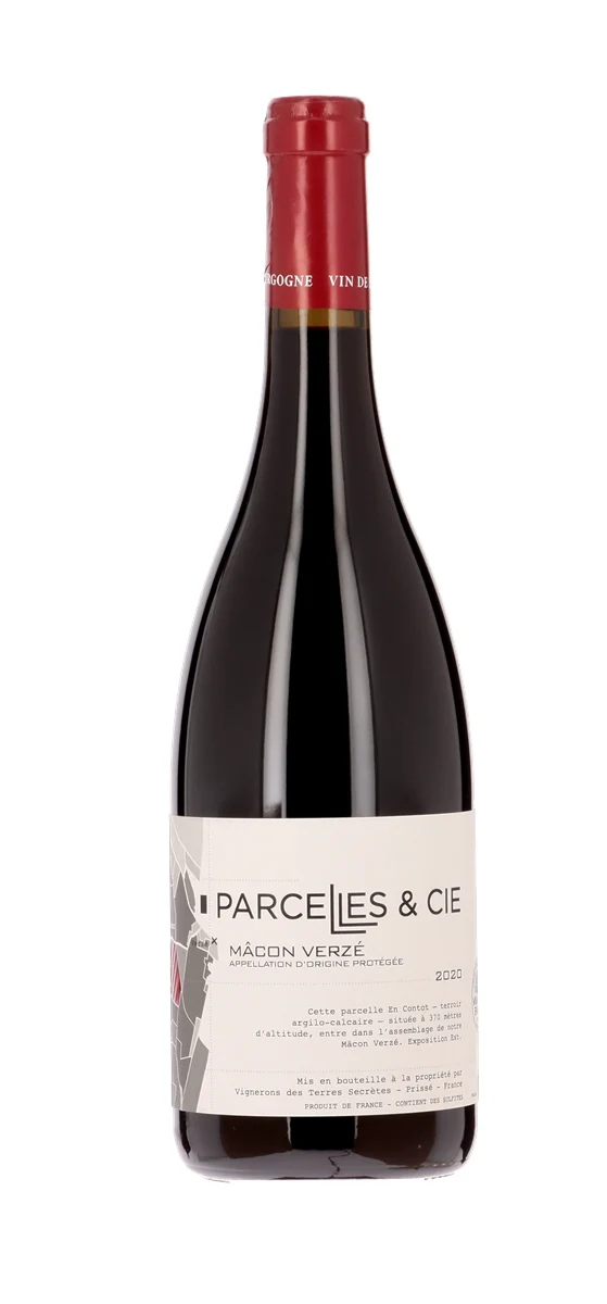 Parcelles & Compagnie - Macon Verzé - AOP Mâcon Verzé - Rouge - 2020