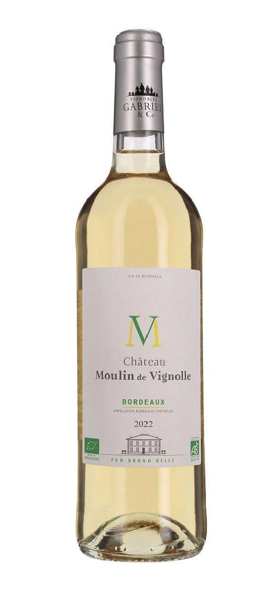 Moulin de Vignolle - M Blanc - AOP Bordeaux - Blanc - 2022