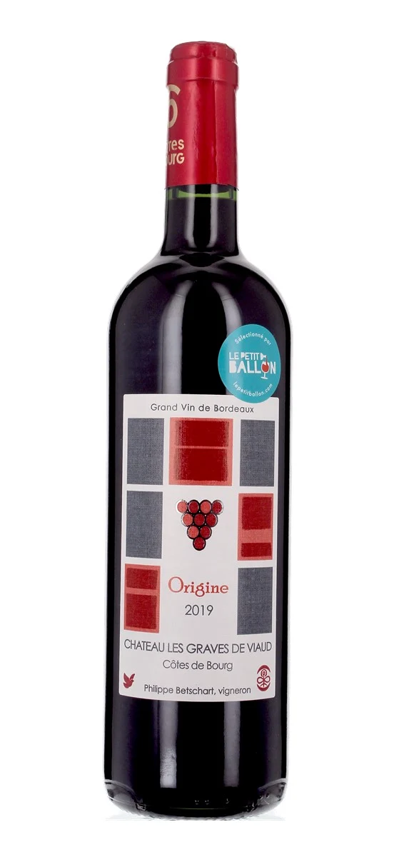 Château Les Graves de Viaud - Origine - AOP Côtes-de-Bourg - Rouge - 2019