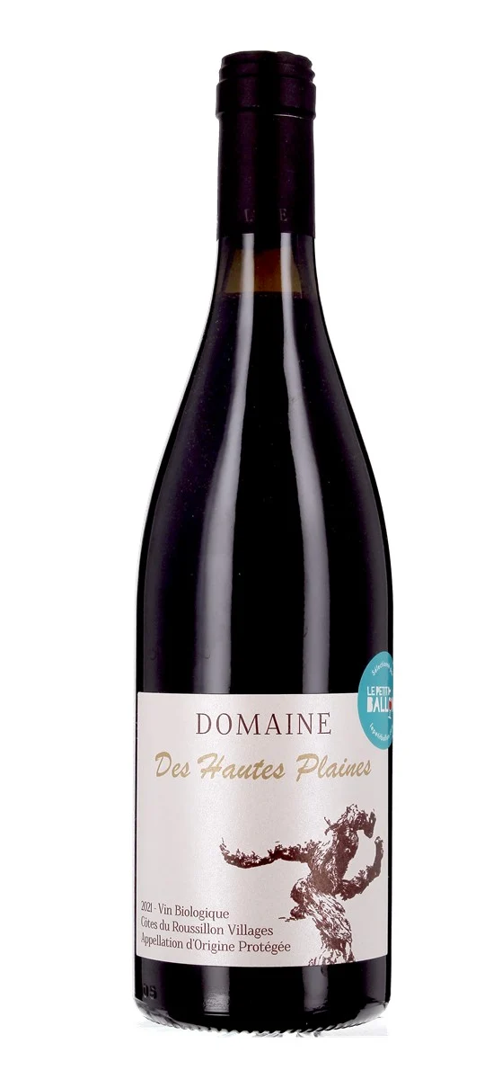 Domaine des Hautes Plaines - Côtes du Roussillon - AOP Côtes-du-Roussillon-Villages - Rouge - 2021