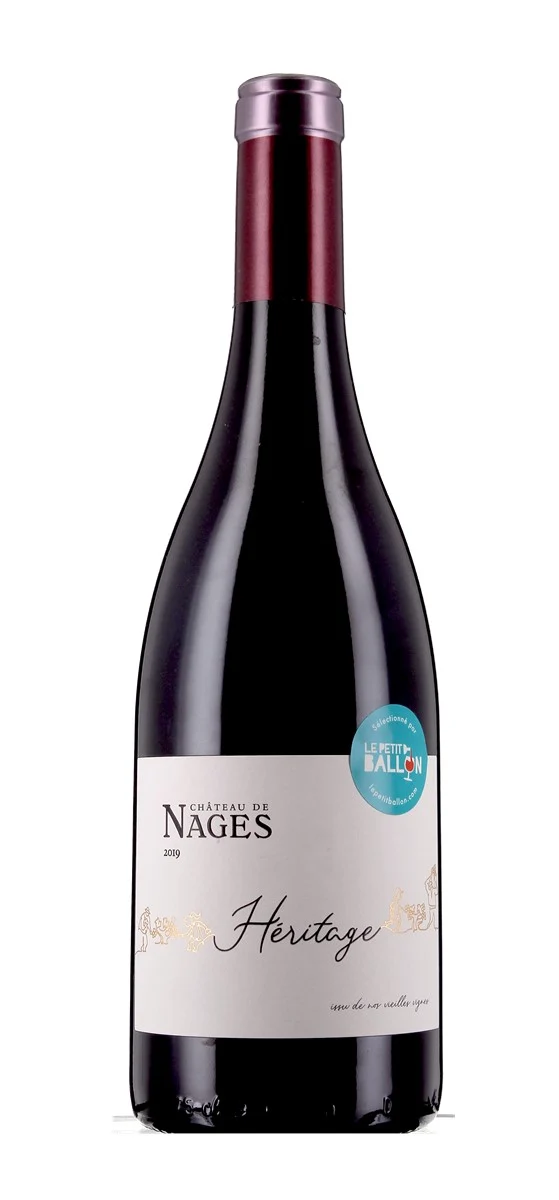 Château de Nages - Héritage - AOP Costières-de-Nîmes - Rouge - 2019