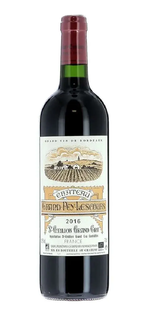 Château Grand Pey Lescours - Saint-Emilion Grand Cru - AOP Saint-Émilion Grand Cru - Rouge - 2016