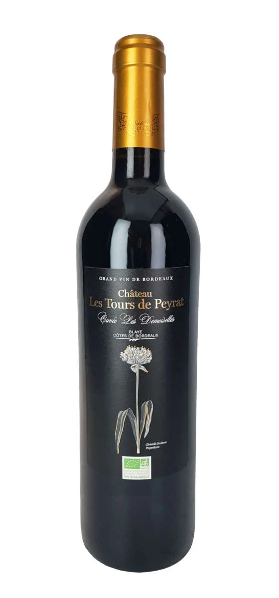 Château Les Tours de Peyrat - Les demoiselles - AOP Blaye-Côtes-de-Bordeaux - Rouge - 2021