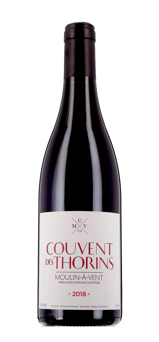 Château du Moulin à Vent - Couvent des Thorins - AOP Moulin-à-Vent - Rouge - 2018