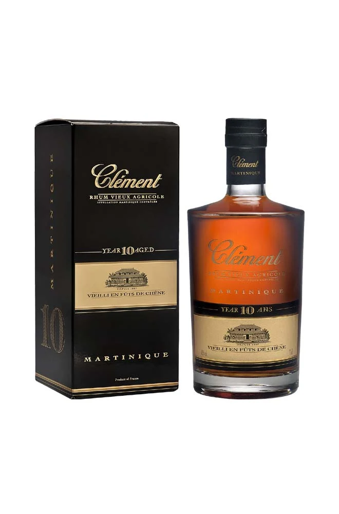 Rhum Clément - Très Vieux Clément 10 ans d'âge - AOP Rhum Martinique