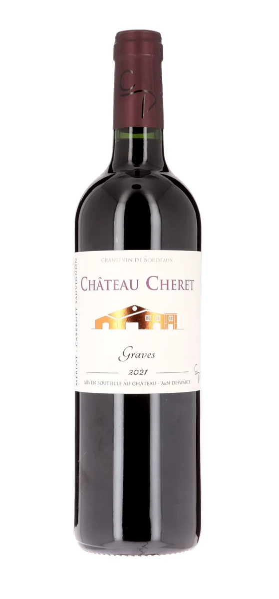 Château Cheret Pitres - Graves - AOP Graves - Rouge - 2021