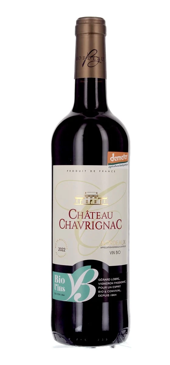 Château Chavrignac - Bordeaux Rouge 2022 - AOP Bordeaux - Rouge - 2022