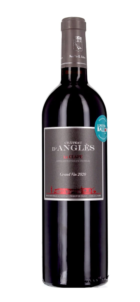 Château d'Anglès - Grande Cuvée Rouge - AOP La Clape - Rouge - 2020
