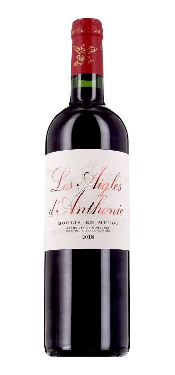 Château Anthonic - Les Aigles d'Anthonic - AOP Moulis-en-Médoc - Rouge - 2018