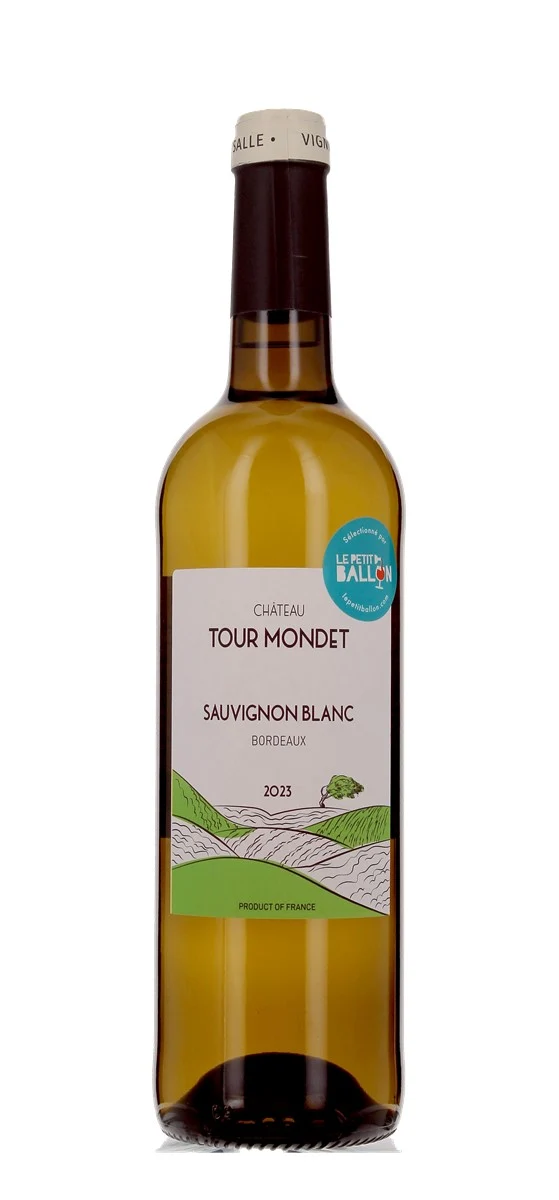Château Tour Mondet - Sauvignon Blanc - AOP Bordeaux Blanc - Blanc - 2023