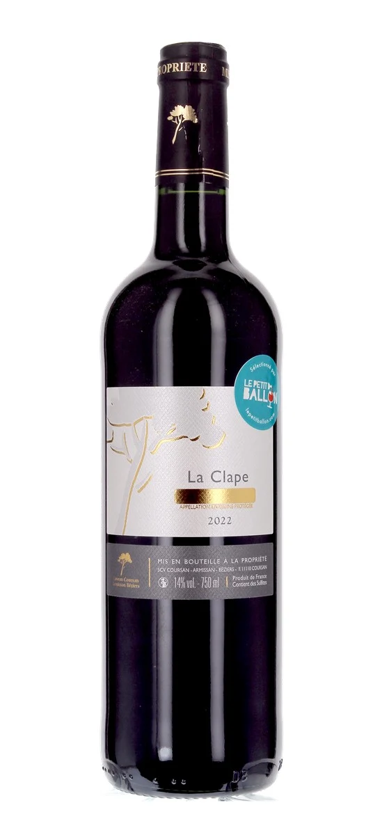 Caveau Coursan Armissan - La Pinède rouge - AOP La Clape - Rouge - 2023