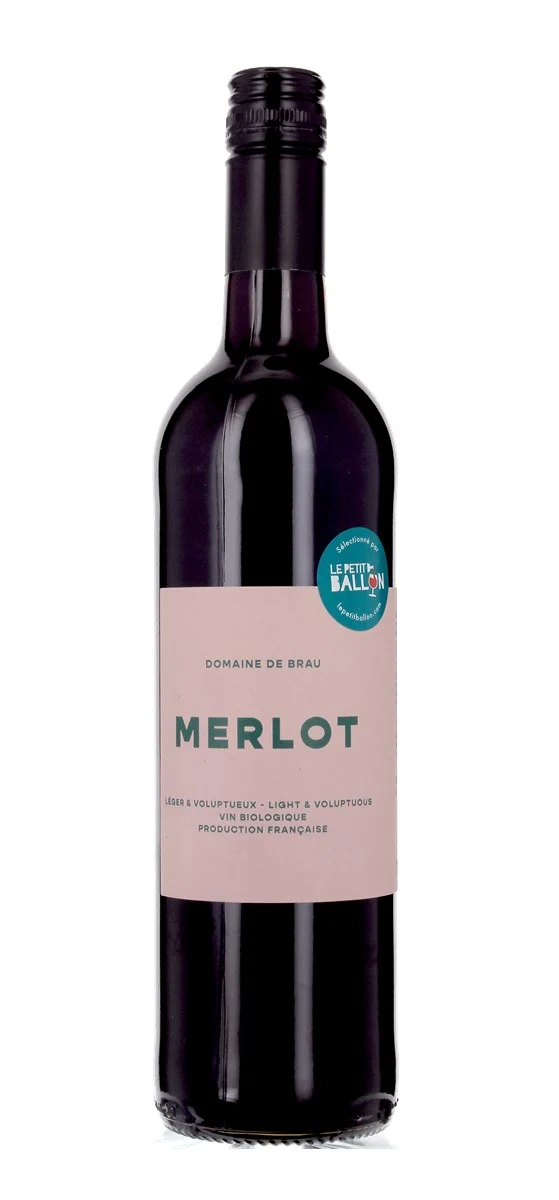 Vignoble de Brau - Merlot - Vin de France - Rouge - 2020