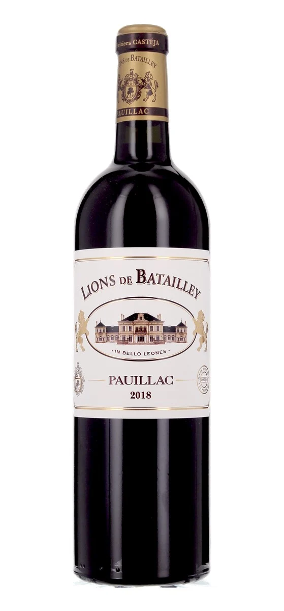 Lions de batailley - Pauillac - AOP Pauillac - Rouge - 2018