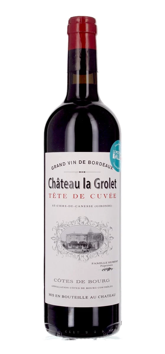 Château La Grolet - Tête de cuvée - AOP Côtes-de-Bourg - Rouge - 2019
