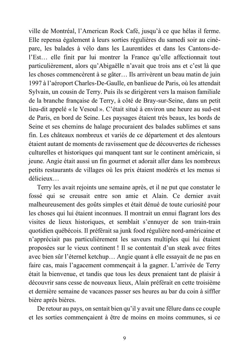 Un point de lumière dans l'obscurité