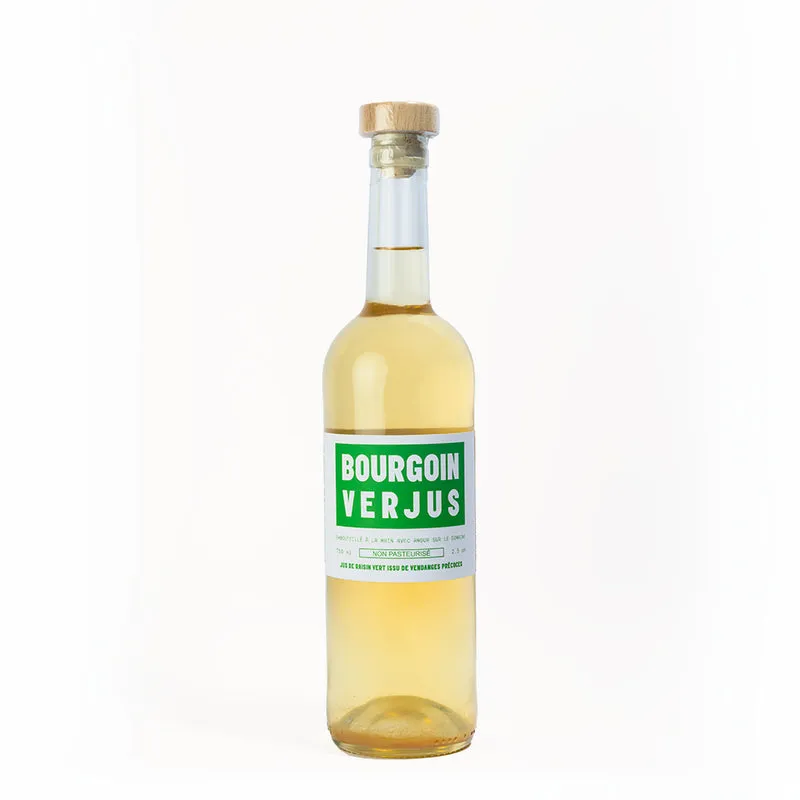 Verjus — Acidifiant naturel