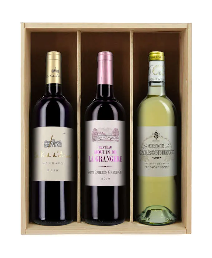 Coffret Trio Bordeaux