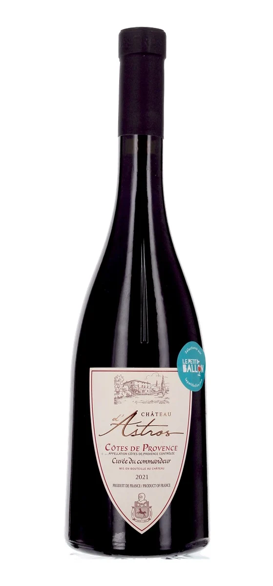 Château d'Astros - Cuvée Commandeurs - AOP Côtes-de-Provence - Rouge - 2021