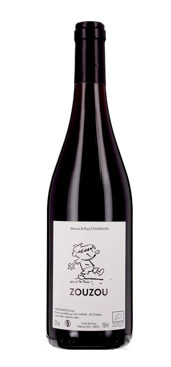 Paul et Marine Charavin - Zouzou Rouge - Vin de France - Rouge - 2022