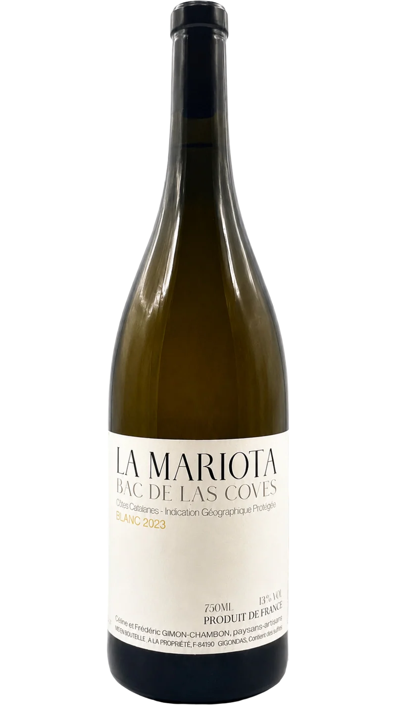 Côtes Catalanes Bac de las Coves - 2023 - Domaine de la Mariota