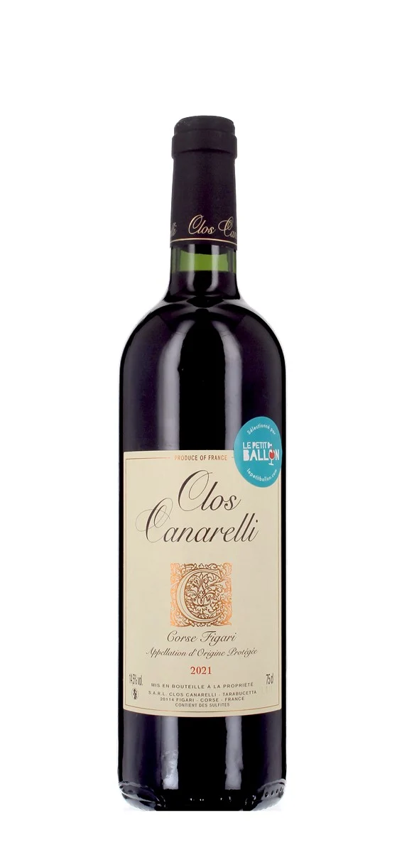 Clos Canarelli - AOP Corse Figari - Rouge - 2021