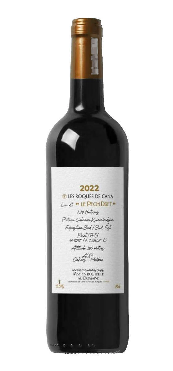 Domaine Les Roques de Cana - AOP Cahors - Rouge - 2022