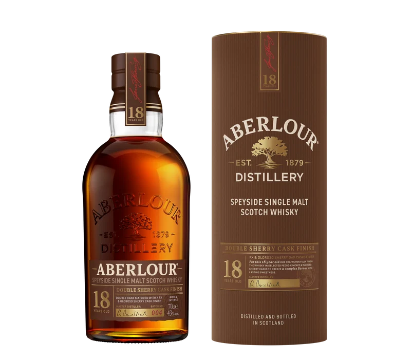 Aberlour - Double Sherry Cask Finish 18 ans & étui