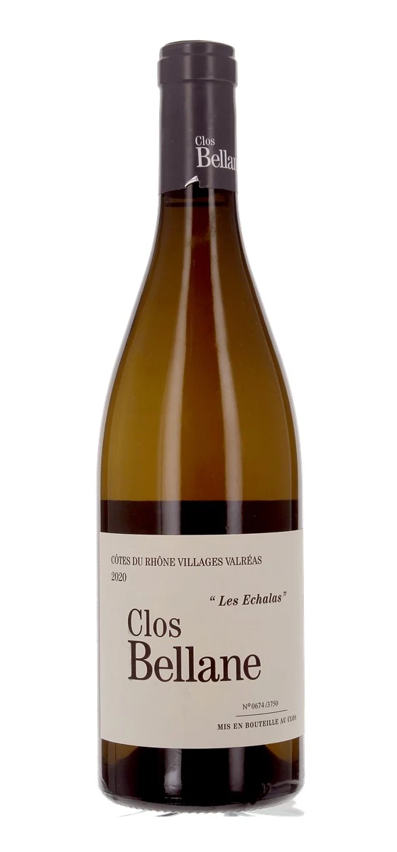 Clos Bellane - Les Echalas - AOP Côtes-du-Rhône-Villages Valréas - Blanc - 2020