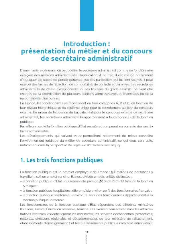 Secrétaire administratif