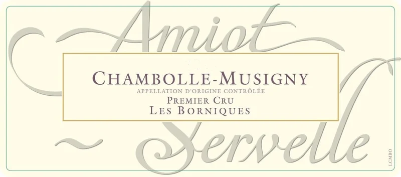 Chambolle-Musigny 1er Cru Les Borniques - 2018 - Domaine Amiot-Servelle