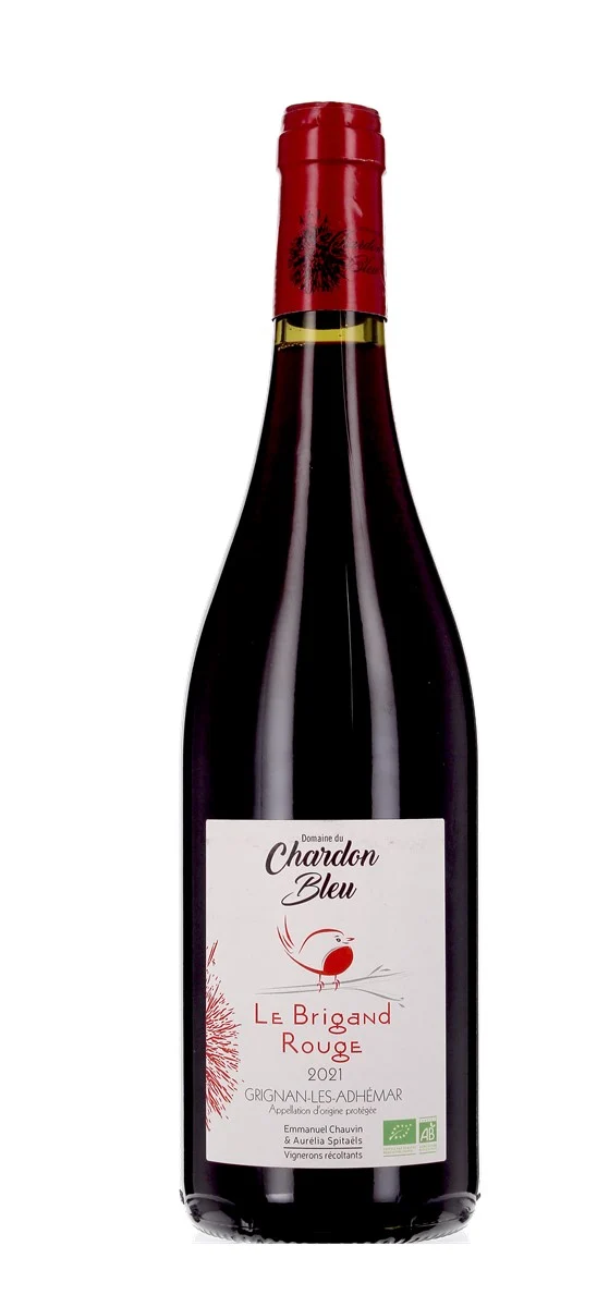 Domaine du Chardon Bleu - AOP Grignan-les-Adhémar - Rouge - 2021