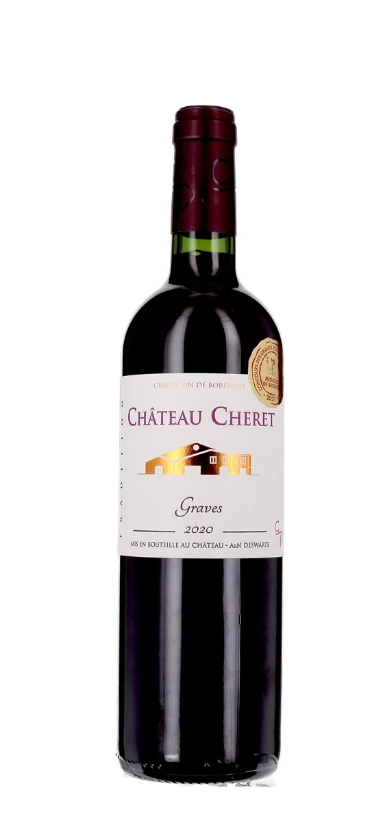 Château Cheret Pitres - AOP Graves - Rouge - 2020
