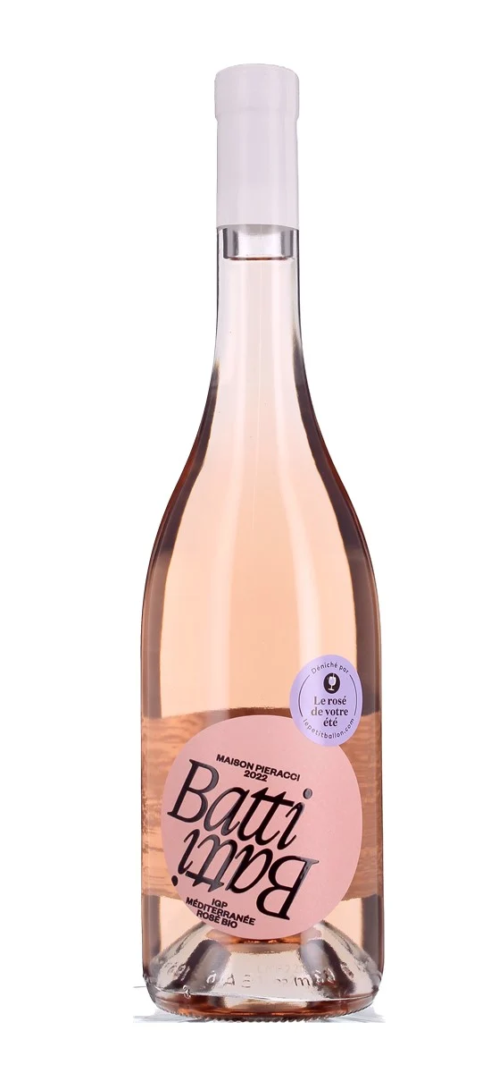 Domaine Pieracci - Batti Batti - IGP Méditerranée - Rosé - 2022