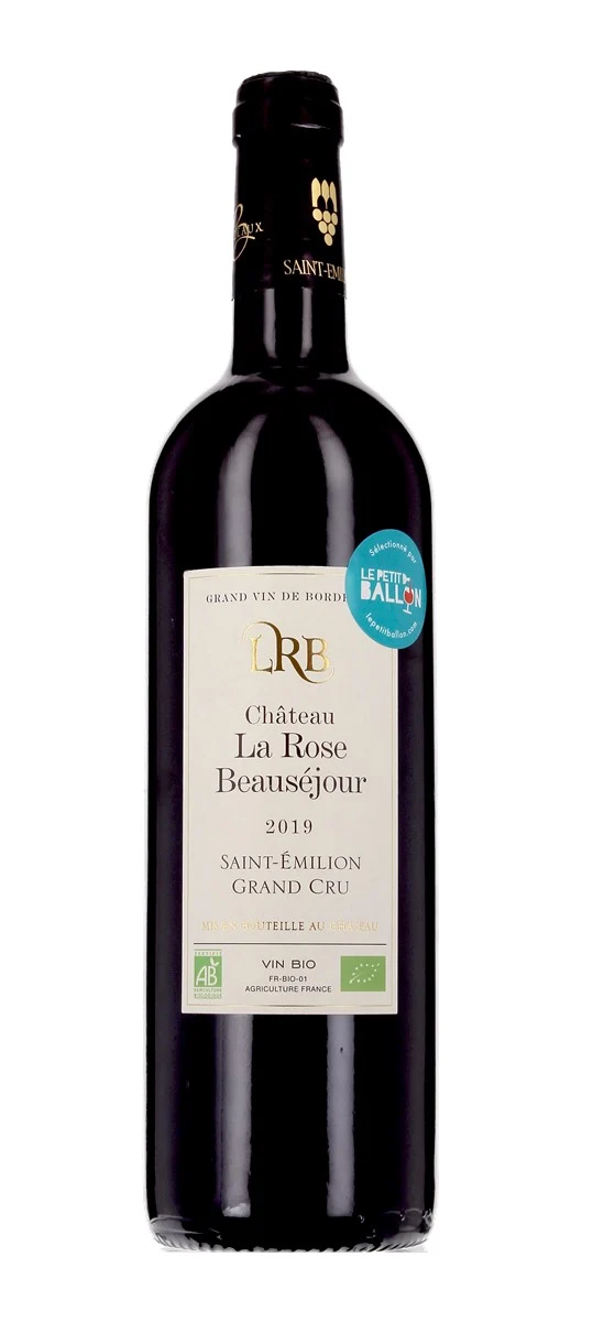 Château La Rose Beauséjour - AOP Saint-Émilion Grand Cru - Rouge - 2019
