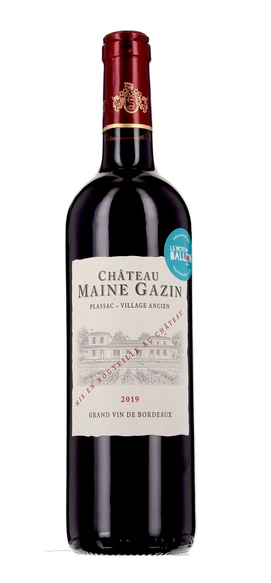 Château Maine Gazin - AOP Blaye-Côtes-de-Bordeaux - Rouge - 2019