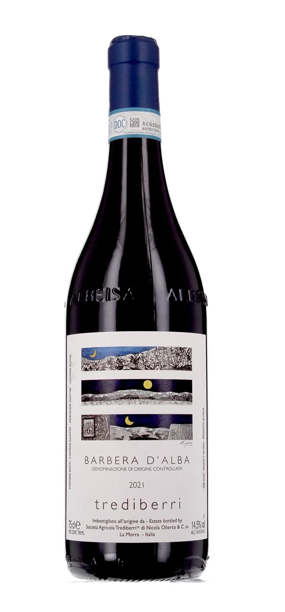 Trediberri - DOC Barbera d'Alba - Rouge - 2021