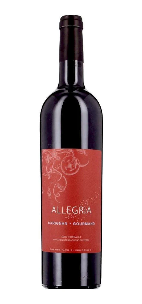 Domaine Allegria - IGP Pays d'Hérault - Rouge - 2019